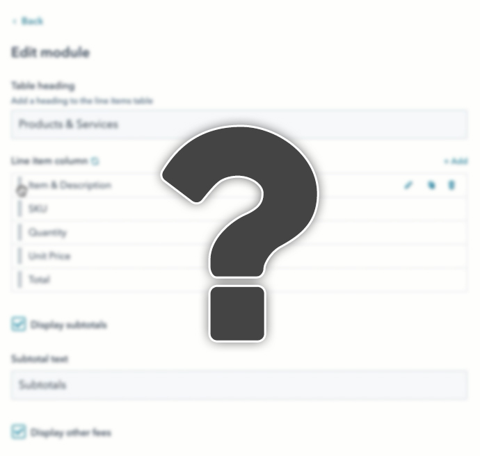 Custom Questionsets